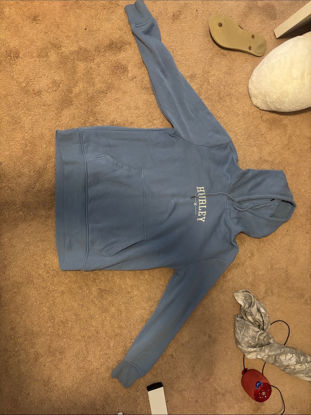 Hurley Blue Pullover Hoodie